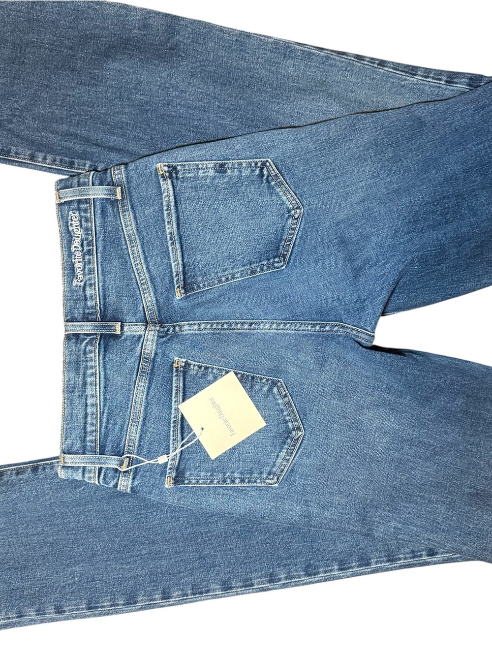NWT Favorite Daughter The Valentina Super High Rise Mini Bootcut Jeans Size 26 - Picture 15 of 15